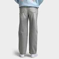 Unlike Humans Women's Mid Rise Jeans / Grey Wash