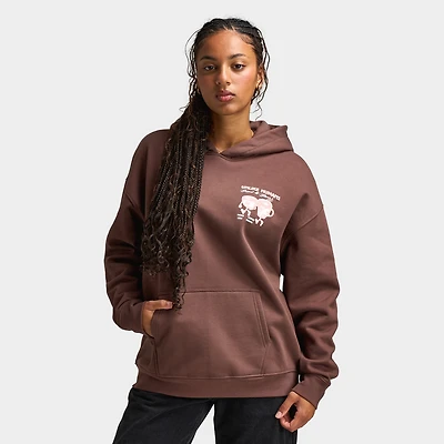 Unlike Humans Women's Coffee Overhead Hoodie / French Roast