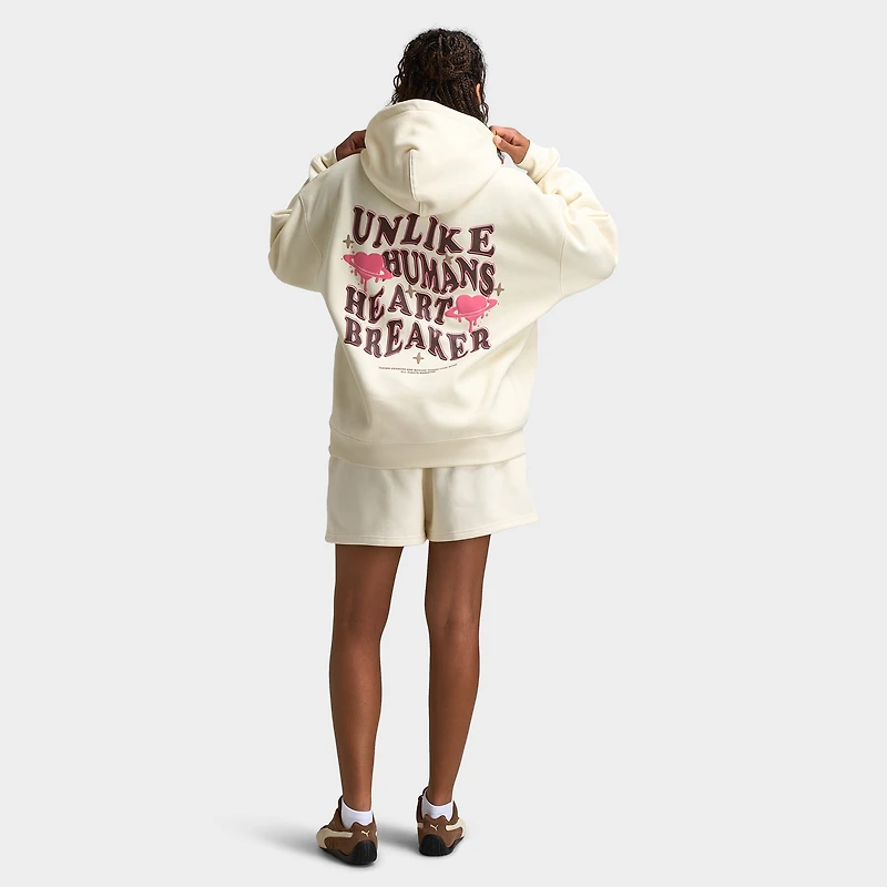 Unlike Humans Women's Wave Overhead Hoodie / Tofu