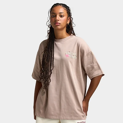 Unlike Humans Women's Wave Tee / Goat