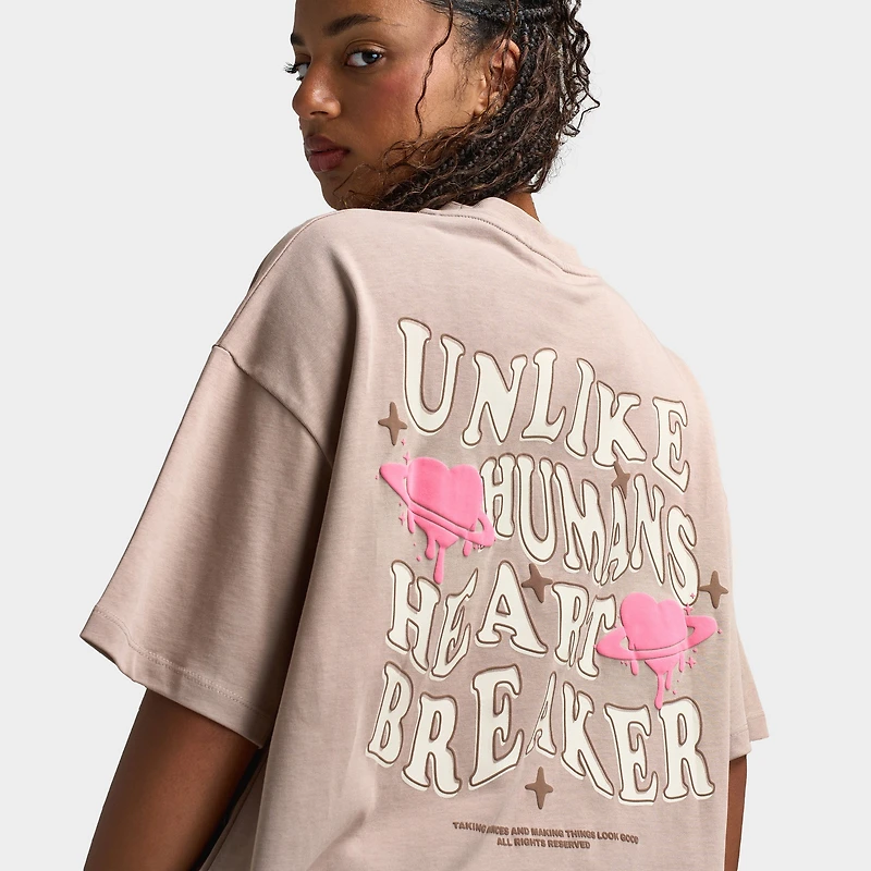 Unlike Humans Women's Wave Tee / Goat