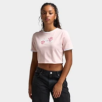 Unlike Humans Women's Slim Tee / Blossom