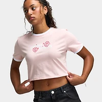 Unlike Humans Women's Slim Tee / Blossom