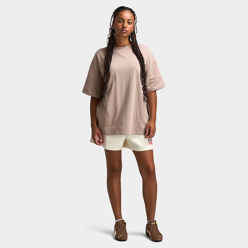 Unlike Humans Women's Wave Shorts / Tofu