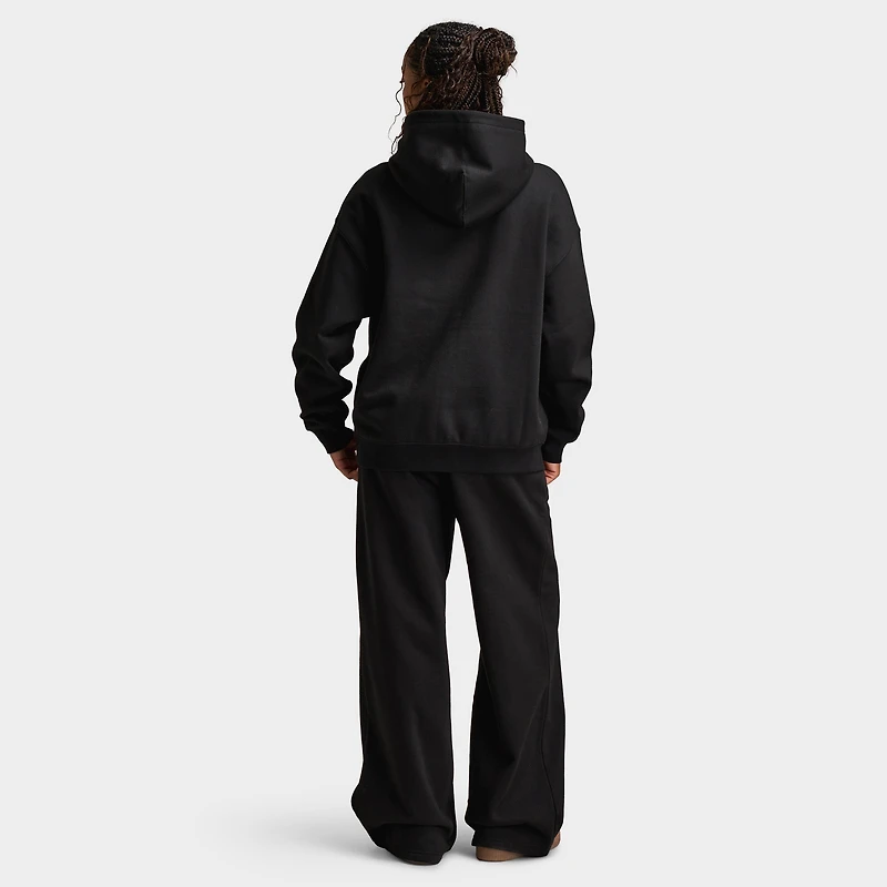 Unlike Humans Women's Bubble Full Zip Hoodie / Black