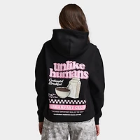 Unlike Humans Women's Cereal Hoodie / Black