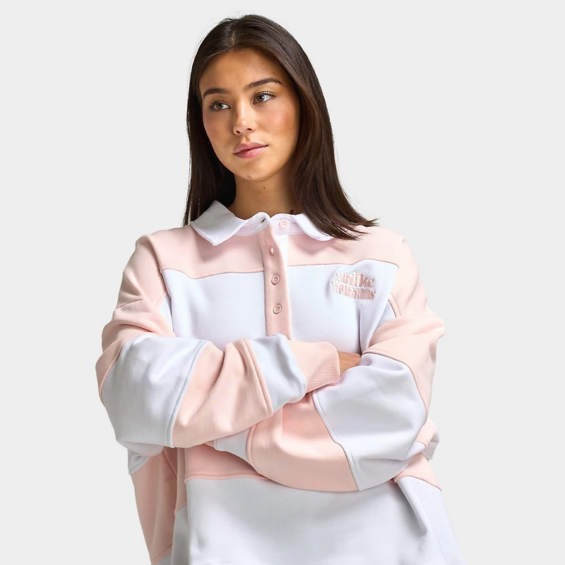 Unlike Humans Panel Polo / Pink Dogwood