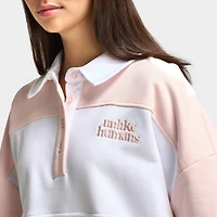 Unlike Humans Panel Polo / Pink Dogwood