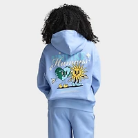 Unlike Humans Sun Hoodie / Blue