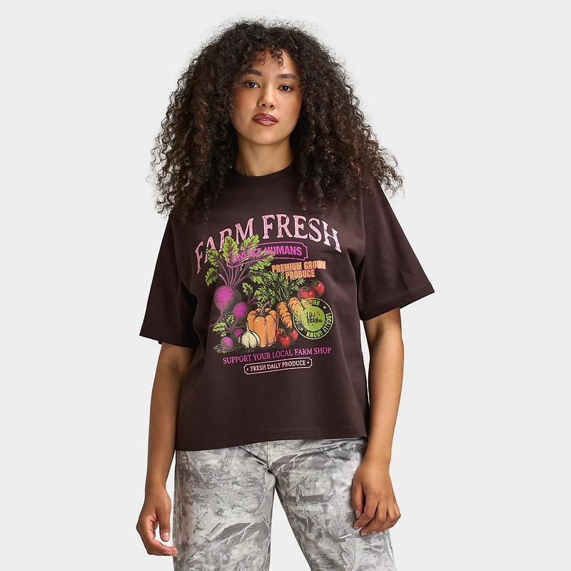 Unlike Humans Growth T-Shirt / Black Coffee