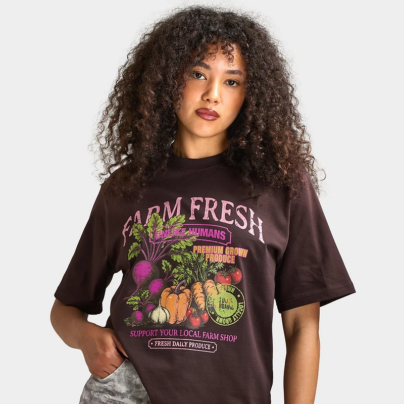 Unlike Humans Growth T-Shirt / Black Coffee