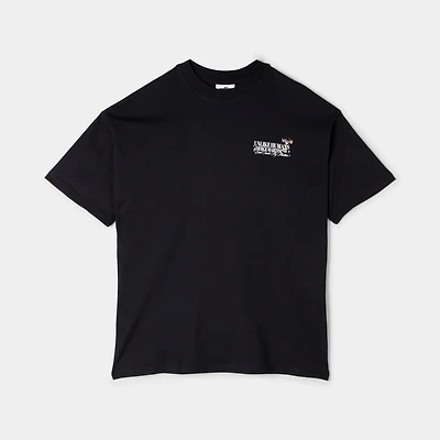 Unlike Humans Fierce Graphic Tee / Black