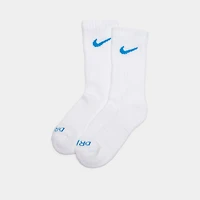 Nike Children's Performance Crew Socks (6 PK) White / Multi