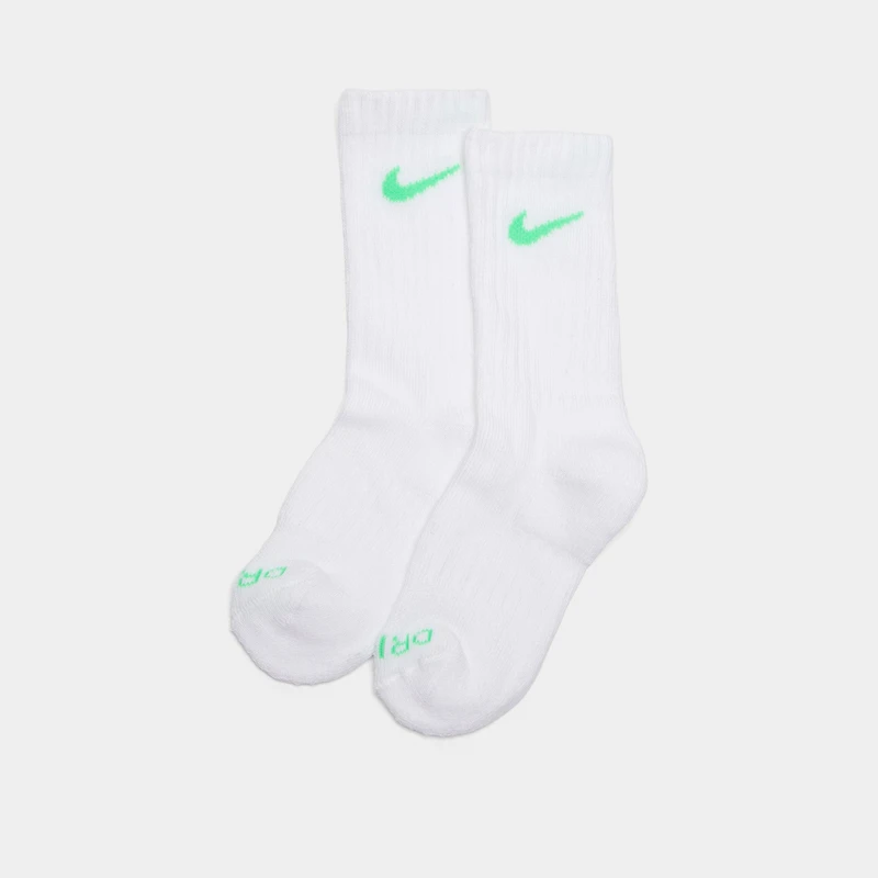 Nike enfants Dri-FIT chaussettes courtes ( paquet de 6) Blanc / Multi