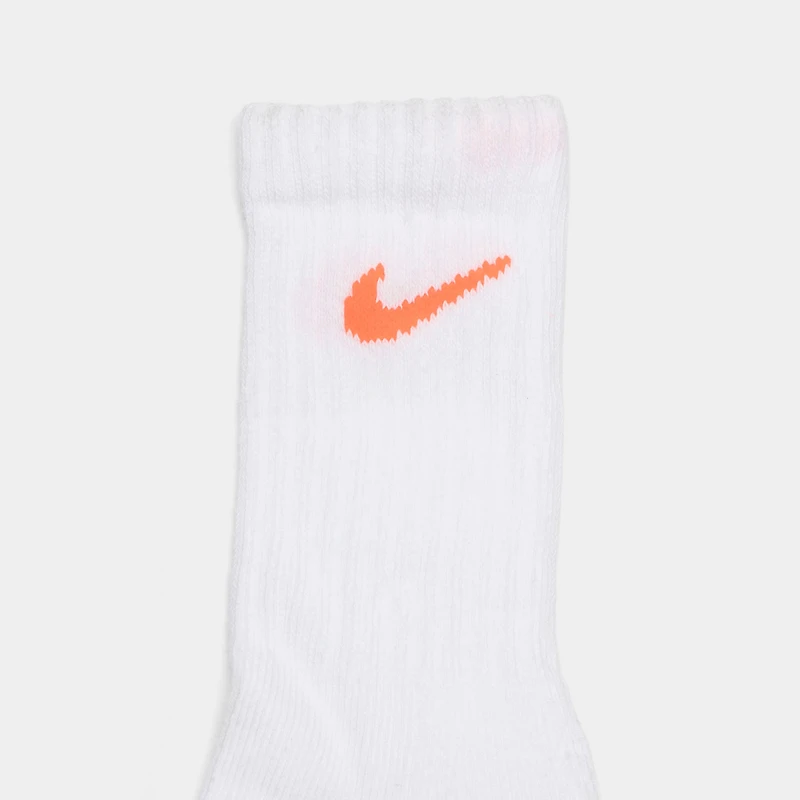 Nike Children's Performance Crew Socks (6 PK) White / Multi