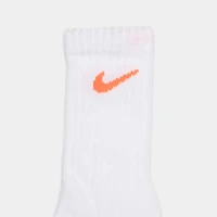 Nike Children's Performance Crew Socks (6 PK) White / Multi