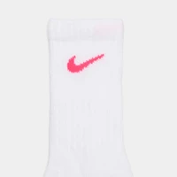 Nike Children's Performance Crew Socks (6 PK) White / Multi