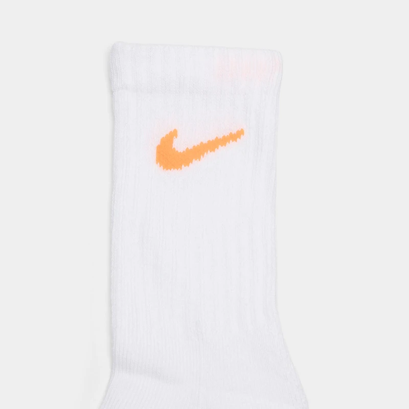Nike Children's Performance Crew Socks (6 PK) White / Multi