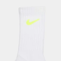 Nike Children's Performance Crew Socks (6 PK) White / Multi