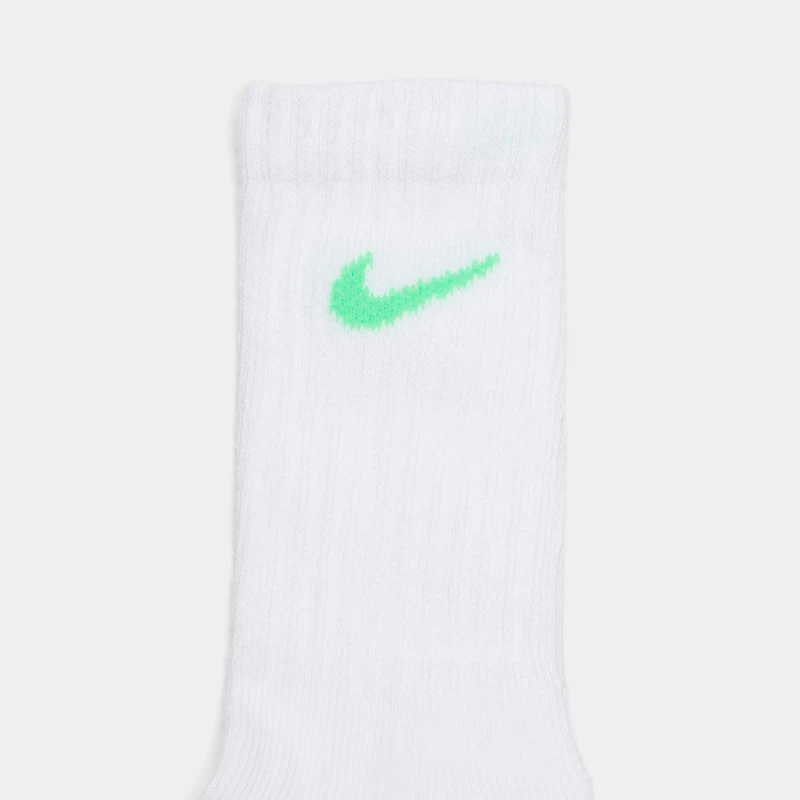 Nike Children's Performance Crew Socks (6 PK) White / Multi