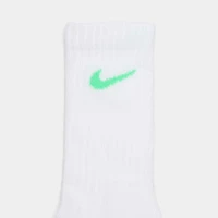 Nike Children's Performance Crew Socks (6 PK) White / Multi