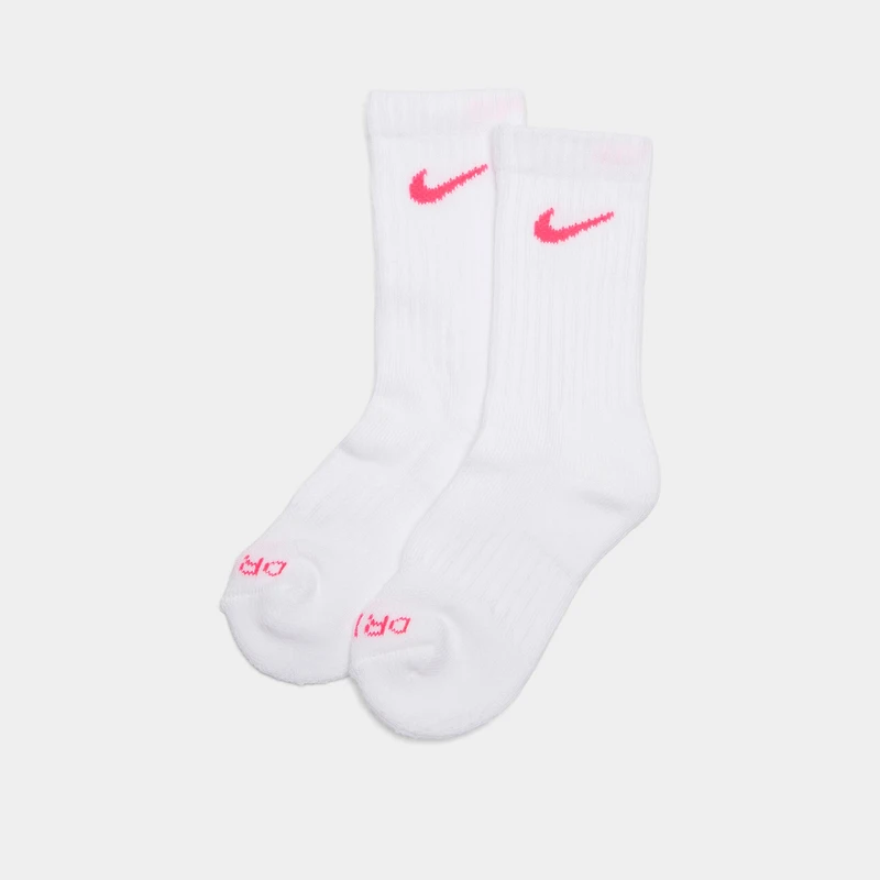 Nike Children's Performance Crew Socks (6 PK) White / Multi