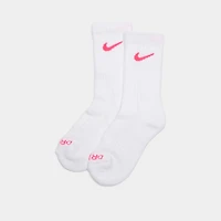 Nike Children's Performance Crew Socks (6 PK) White / Multi