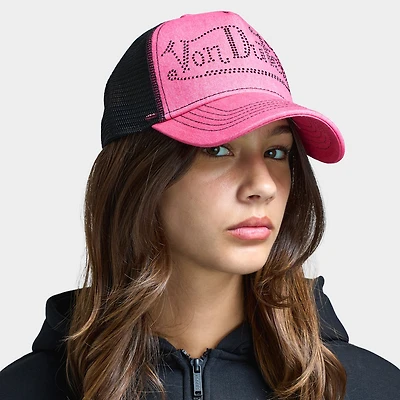 Von Dutch Bling Trucker / Pink