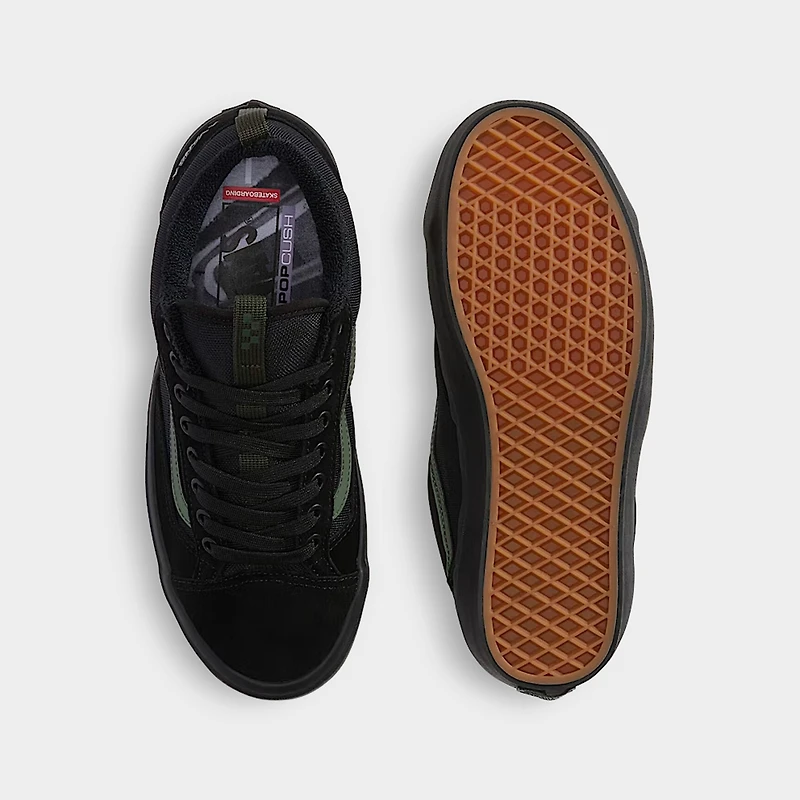 Vans Old Skool 36 + Atiba Noir / Vert Foncé