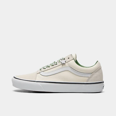 Vans Old Skool Marshmallow / Green Charms