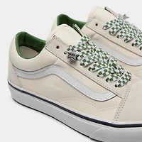 Vans Old Skool Marshmallow / Green Charms
