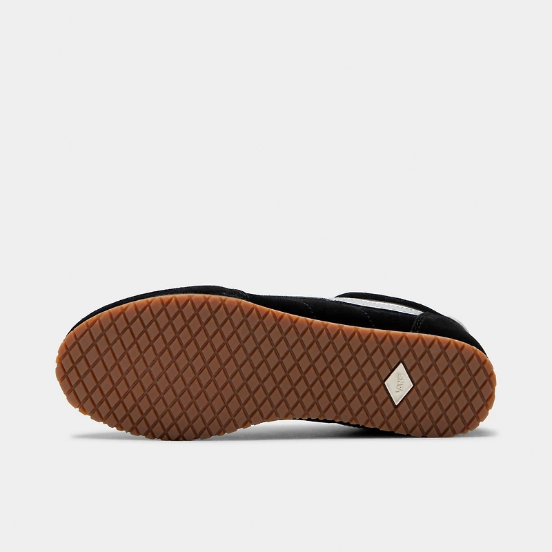 Vans Super Lowpro / Suede Noir - Argent