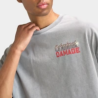 Criminal Damage T-shirt homme / gris délavé