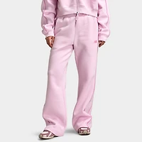 New Balance Women's Piping Straight Leg Joggers / Light Raspberry