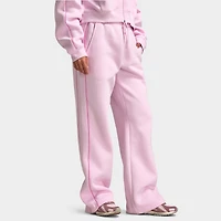 New Balance Women's Piping Straight Leg Joggers / Light Raspberry