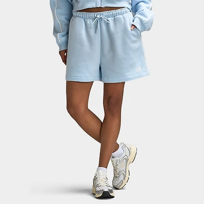 New Balance Piping FL Short Oxford Blue / Sea Salt