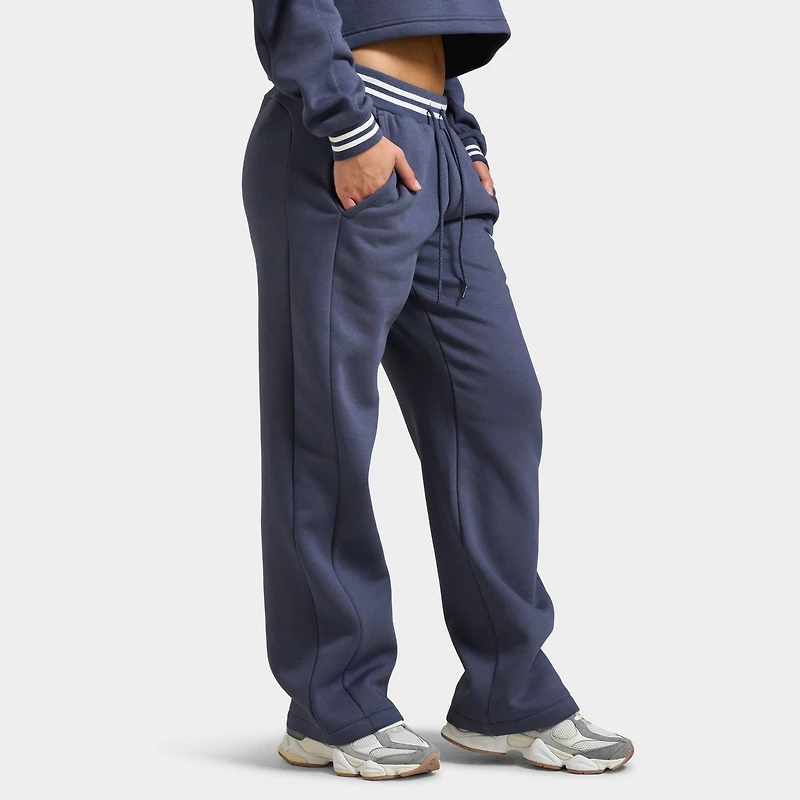 New Balance Pantalon Côtelé à Jambes Droites / Météorite