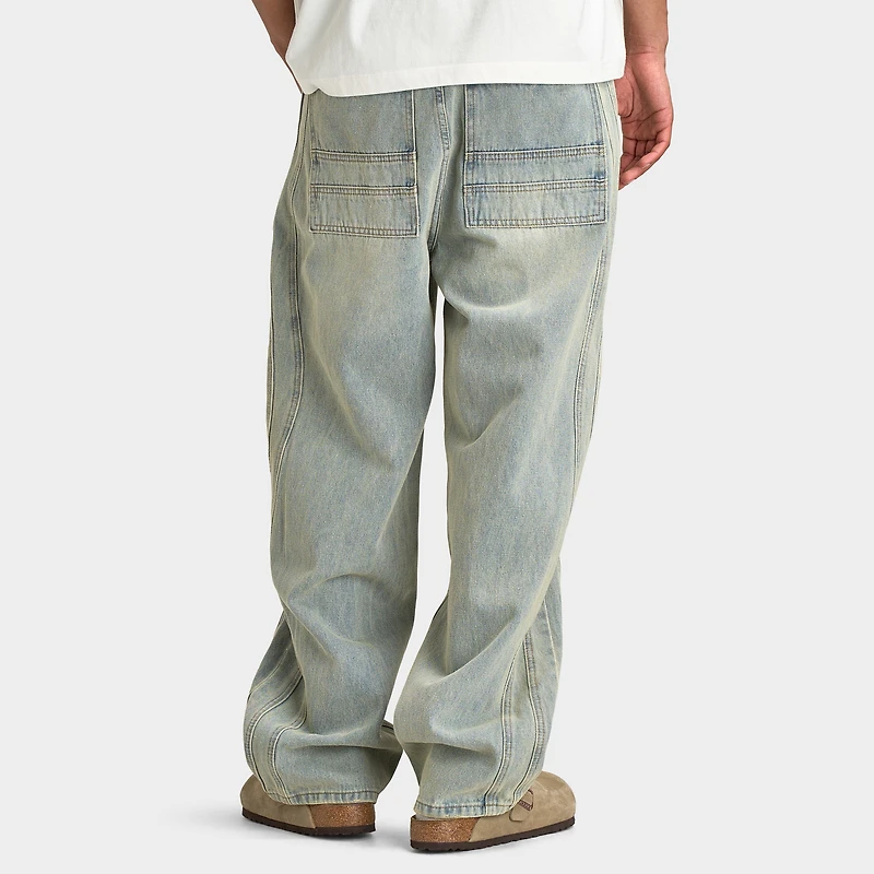 Criminal Damage Wavy Denim Pant / Washed Blue