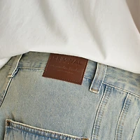 Criminal Damage Pantalon en Jean Ondulé  / Bleu Délavé