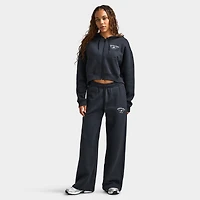 New Balance Athletic Crop Fullzip Hoodie / Black