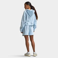 New Balance Piping Full Zip Hoodie Oxford Blue / Sea Salt