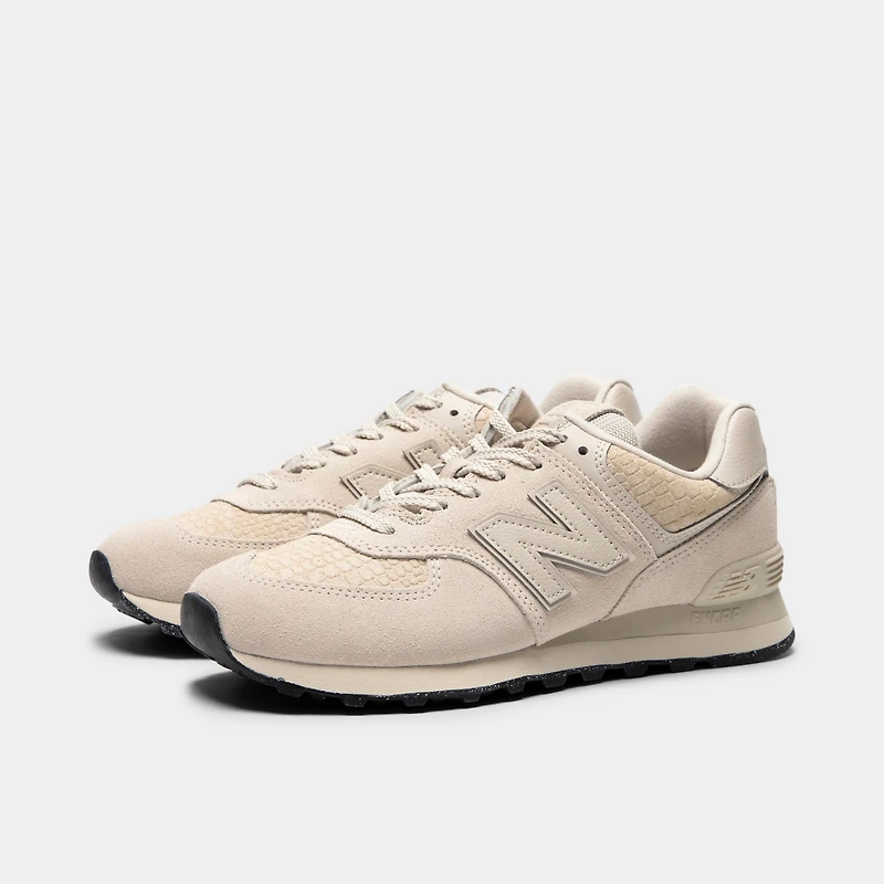 New Balance Femme 574 Blanc / Bone