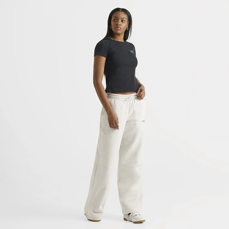 JD New Balance Women's Tone Wide Jogger Ash Heather / Black