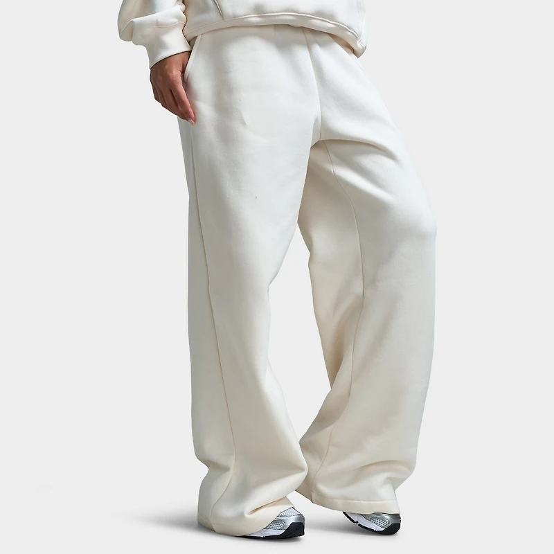 New Balance women's Athletic Wide Leg Joggers / Permafrost