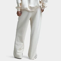 New Balance women's Athletic Wide Leg Joggers / Permafrost