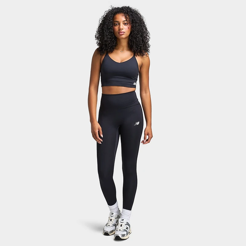 New Balance Femmes Collant Logo USM / Noir