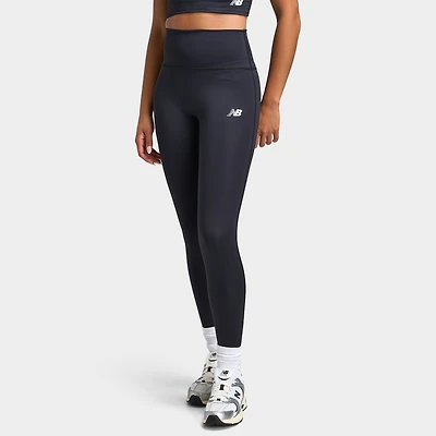 New Balance Women's Logo USM Tights / Black
