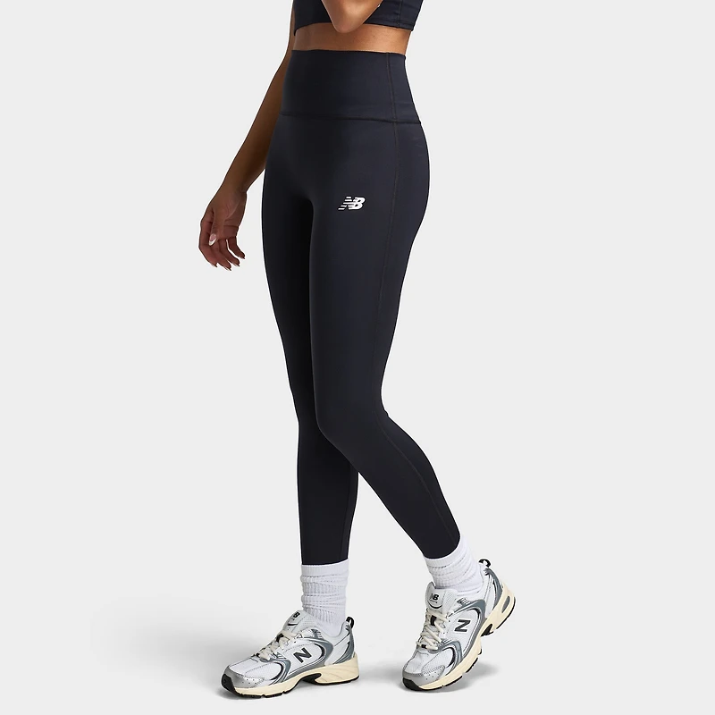 New Balance Femmes Collant Logo USM / Noir