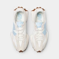 New Balance Women's 327 Tan / Light Blue