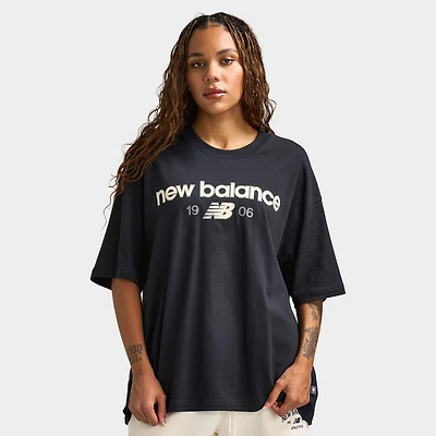 New Balance Women's Boyfriend Tee / Black